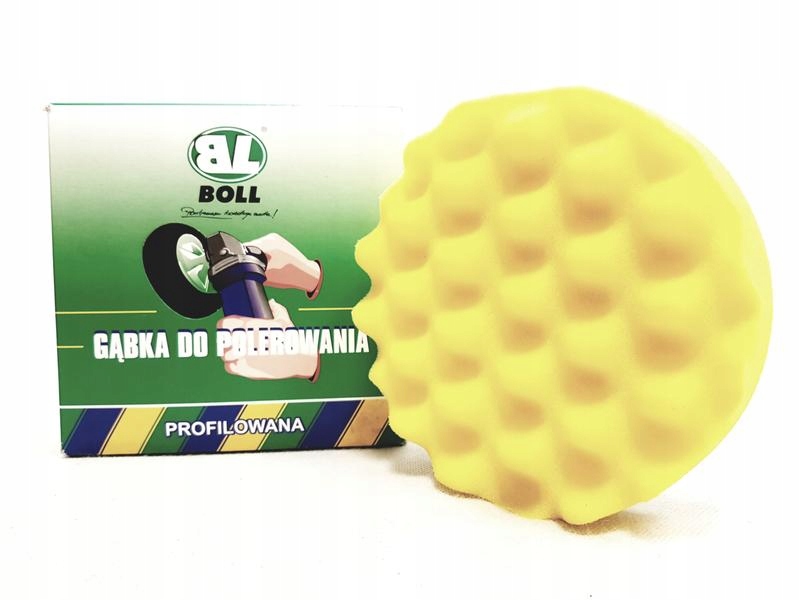 

Boll Gąbka Polerska Profilowana M14 Żółta
