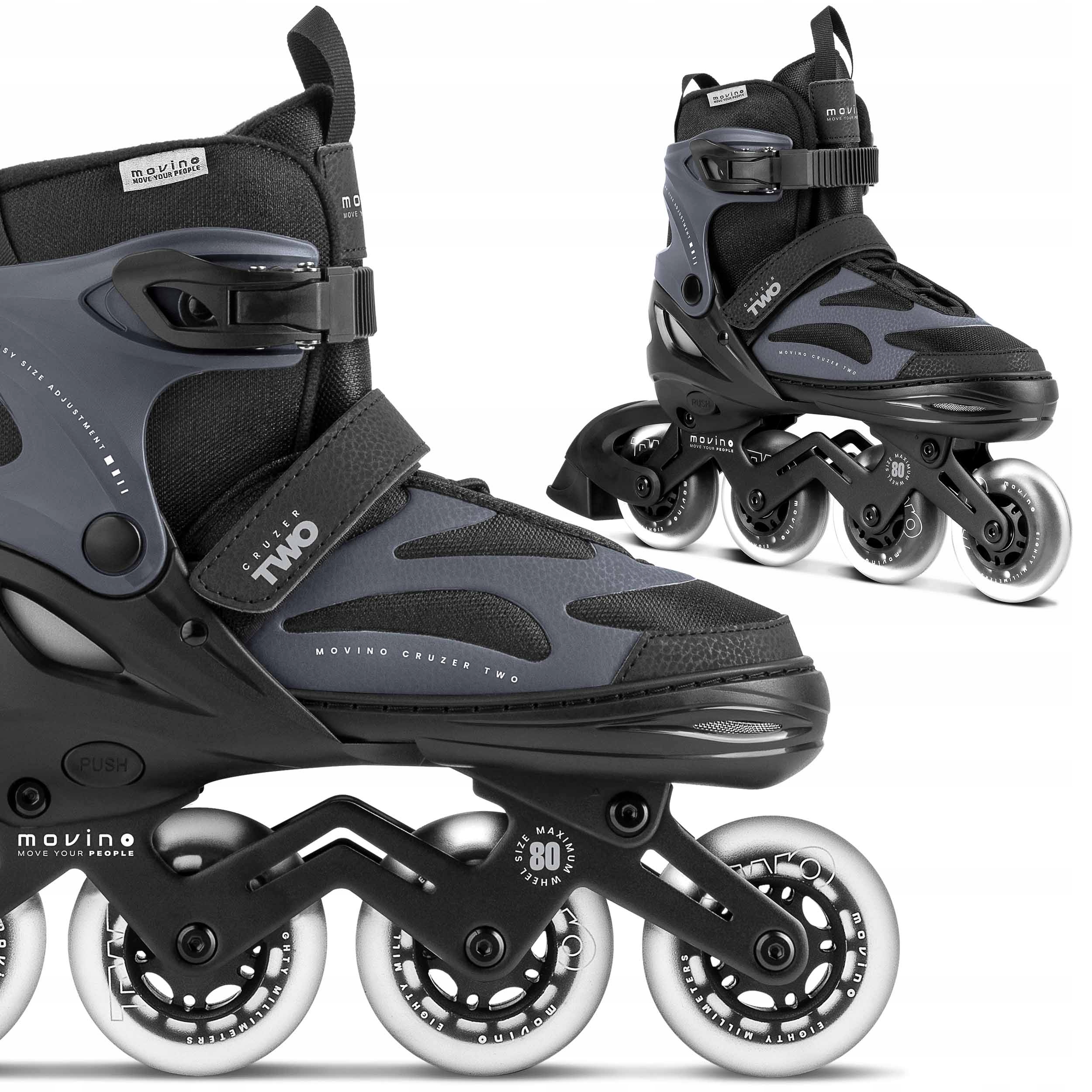 Rolki męskie Movino Cruzer Two rozmiar L (38-41)