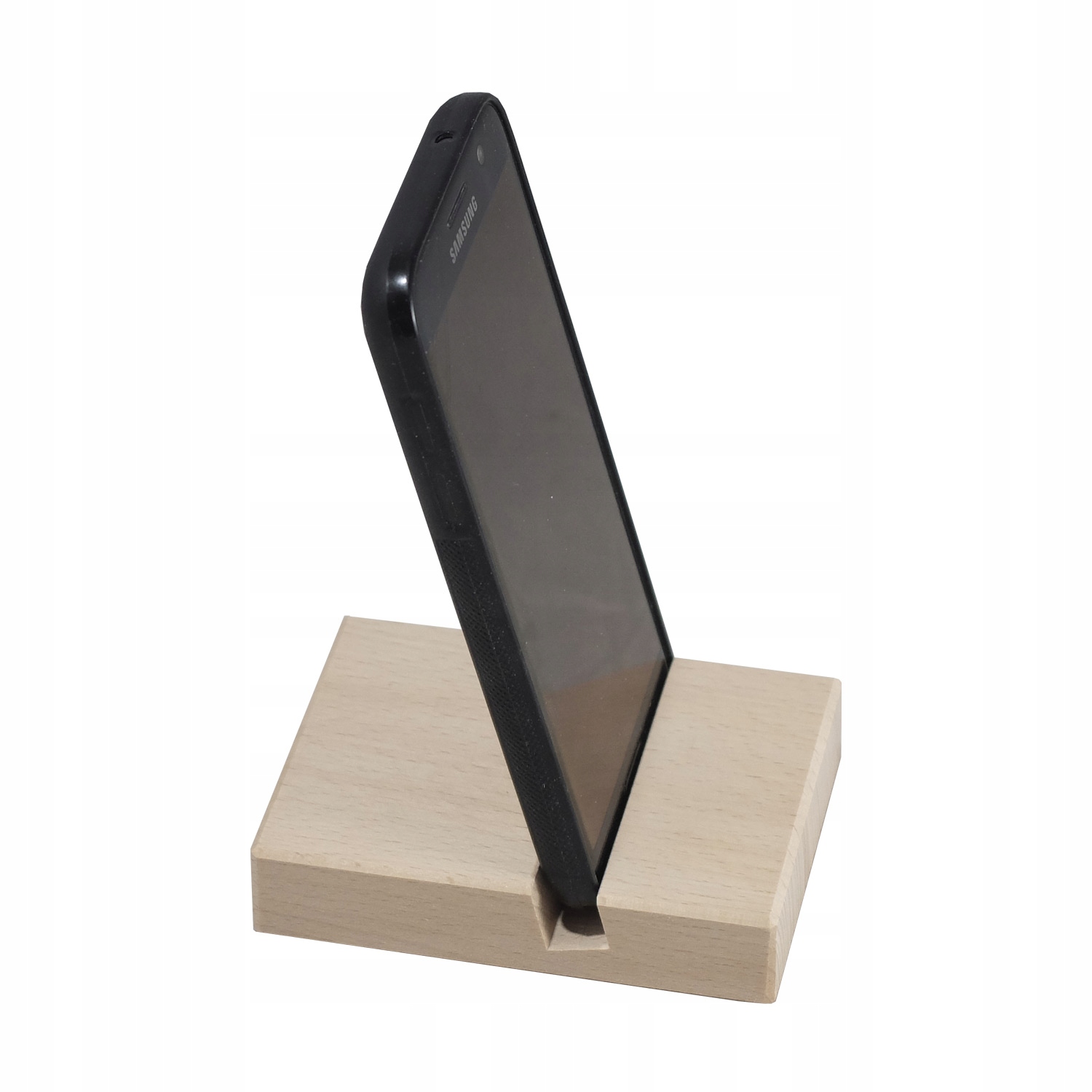 

Podstawka drewniana pod telefon tablet