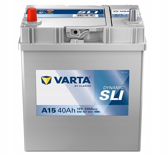 Akumulator 12V 40Ah 330A L+ Azja Varta Dynamic Sli A15
