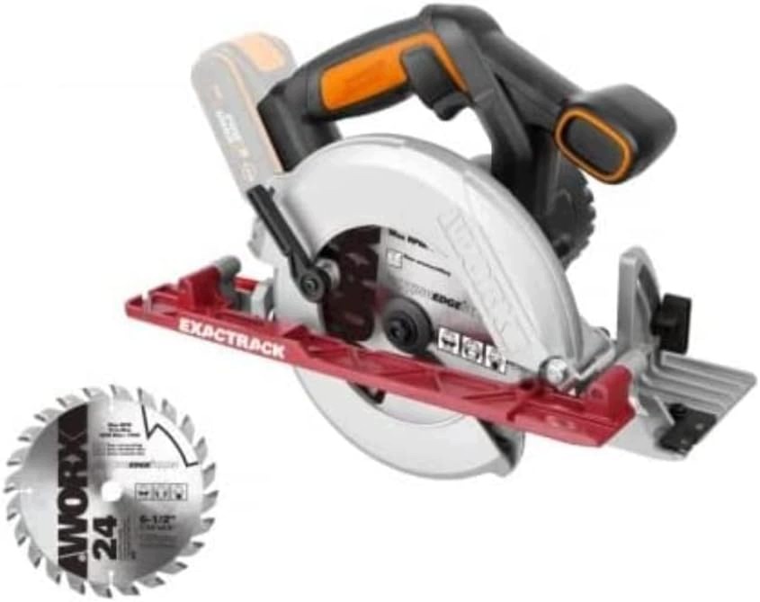 WX530.9 Akumulátorová Kotoučová Pila 20 V S Odsávacím Adaptérem