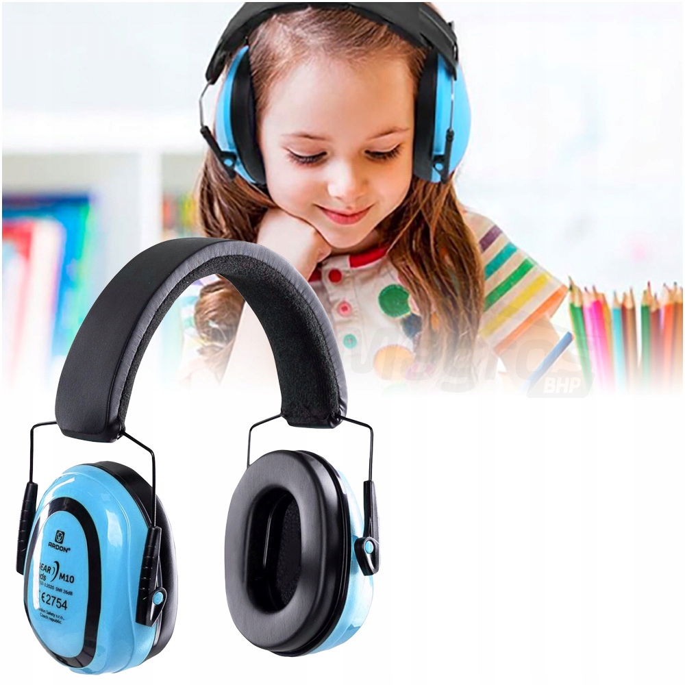 Nauszniki Słuchawki Przeciwhałasowe Wyciszające Ardon 4EAR M10 Kids C4010