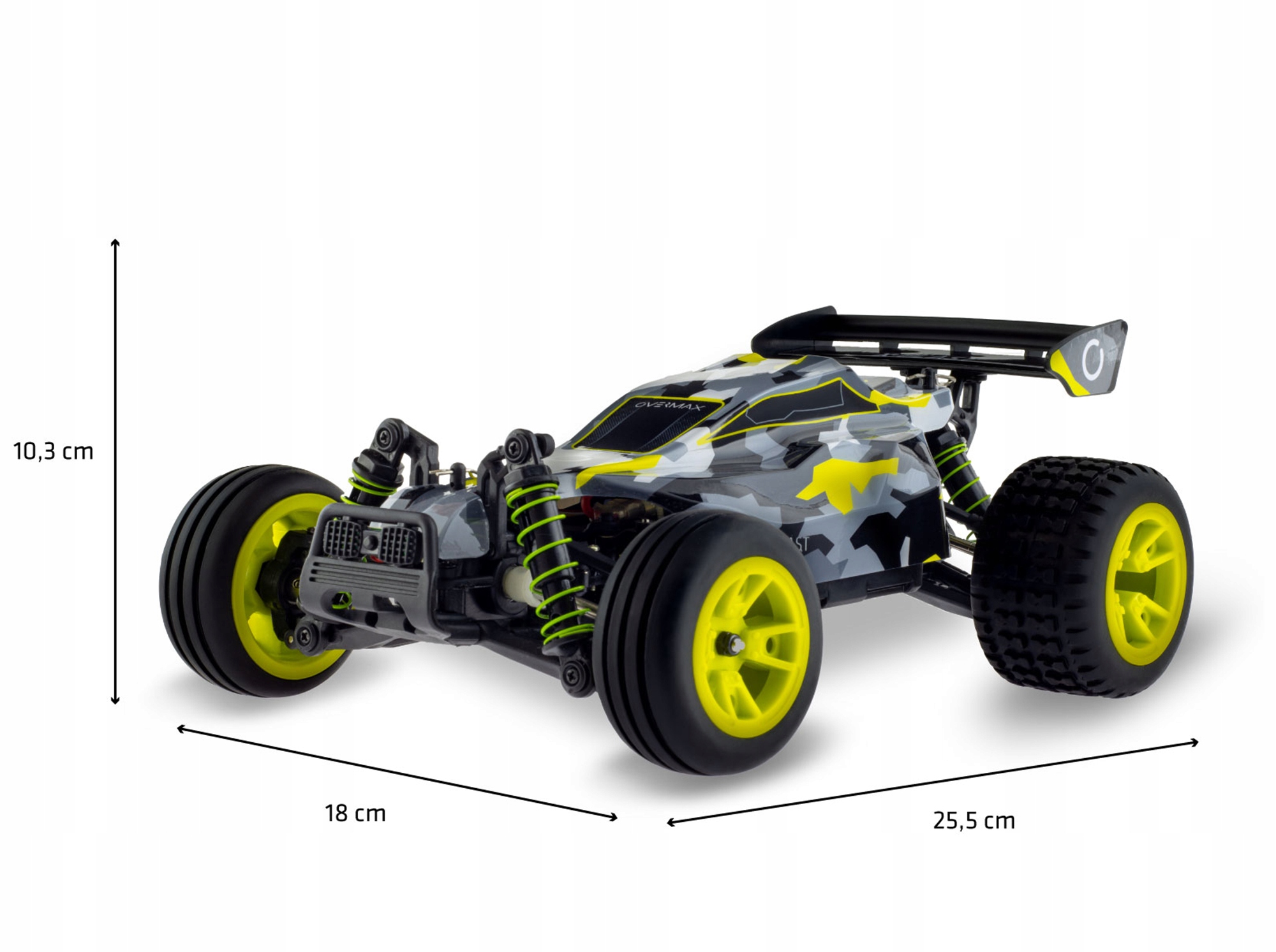 Nuotoliniu būdu valdomas automobilis OVERMAX X-Blast 45 km/h Sertifikatai, nuomonės, patvirtinimai CE EN 71