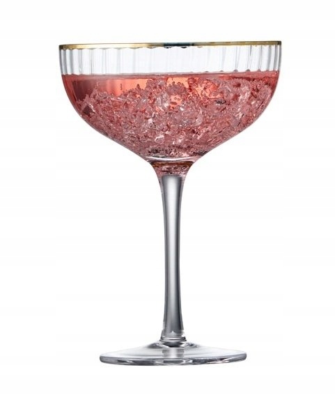 Lyngby Palermo Skleničky Koktejlové Zlaté 4 Ks