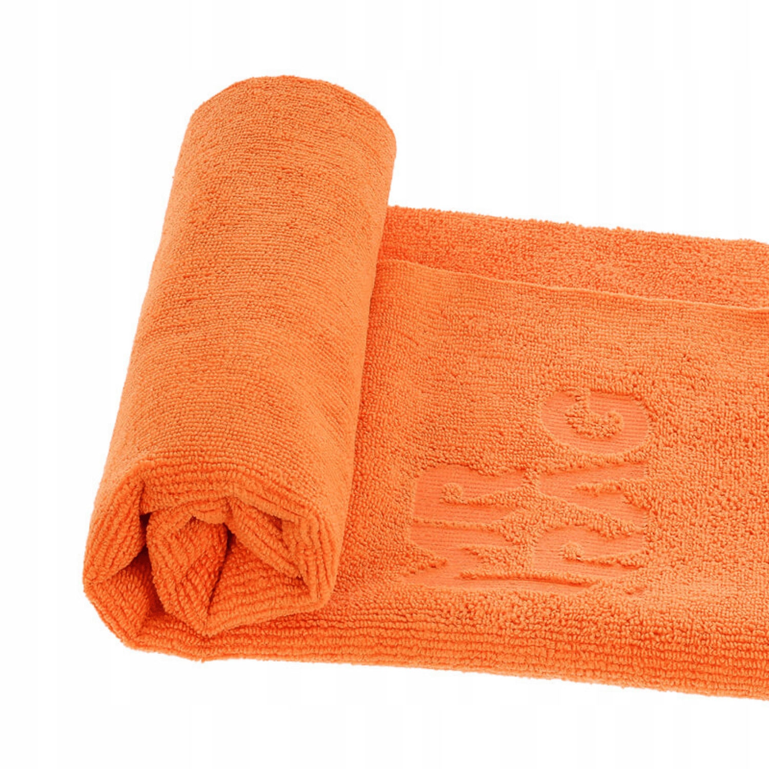 Mr Rag 40x40cm Shocking Orange Edgeless 380gsm mikrofibra bezszwowa pomarań