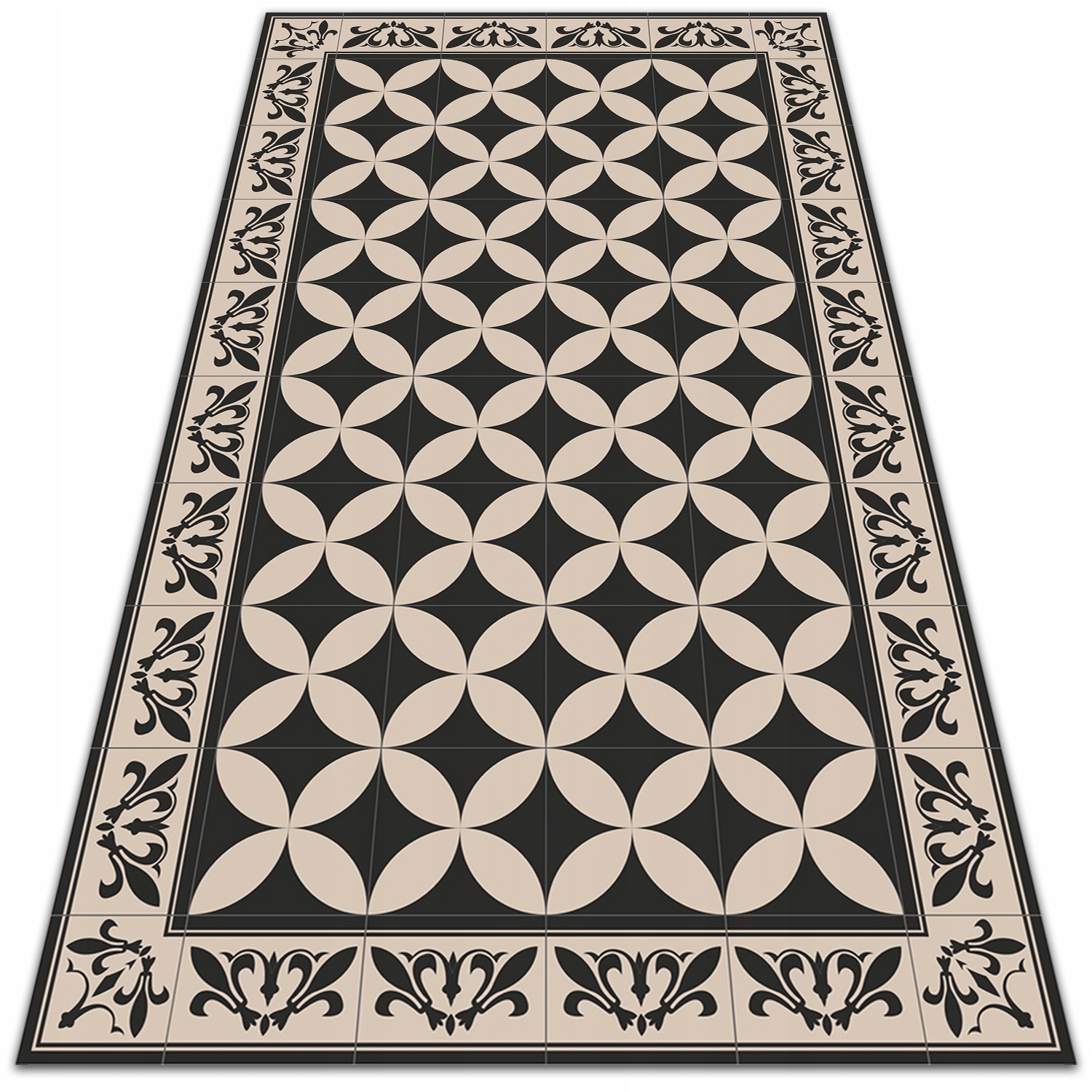 

Tarasowy winylowy dywan Hiszpańskie kafle 100x150