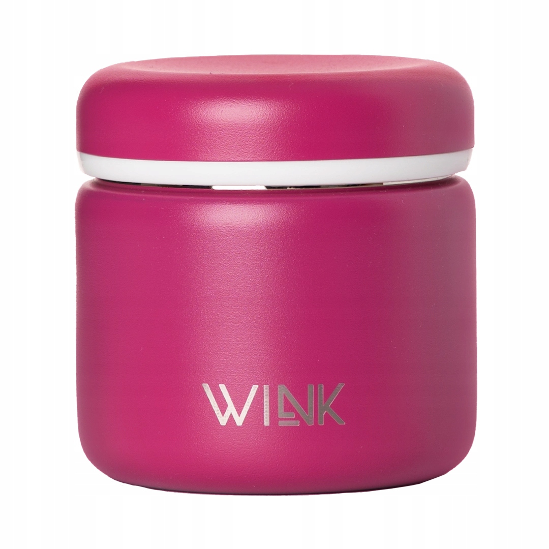 Termos na jedzenie Wink, Mini Food Jar Pink 270ml