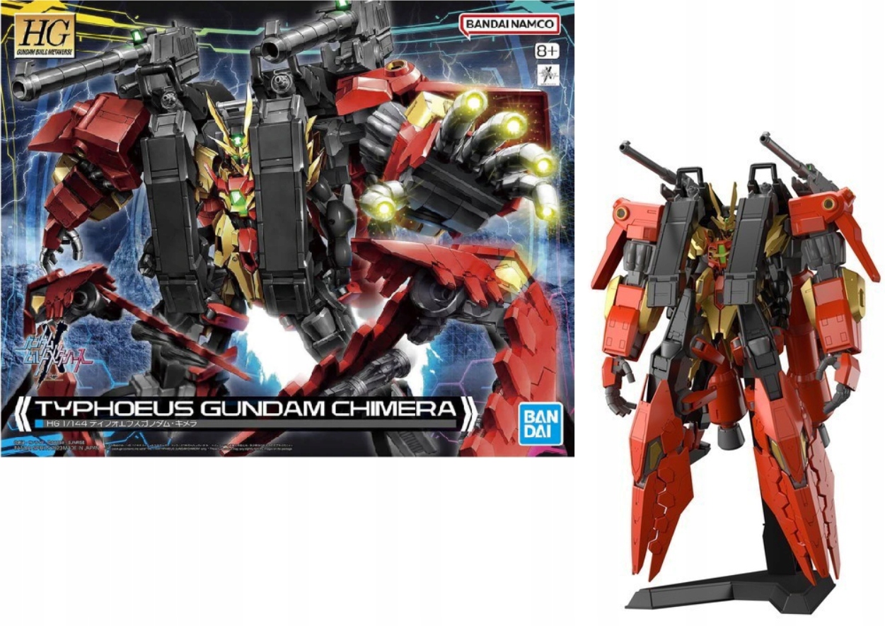 Gundam Hg 1/144 Typhoeus Gundam Chimera Model Kit
