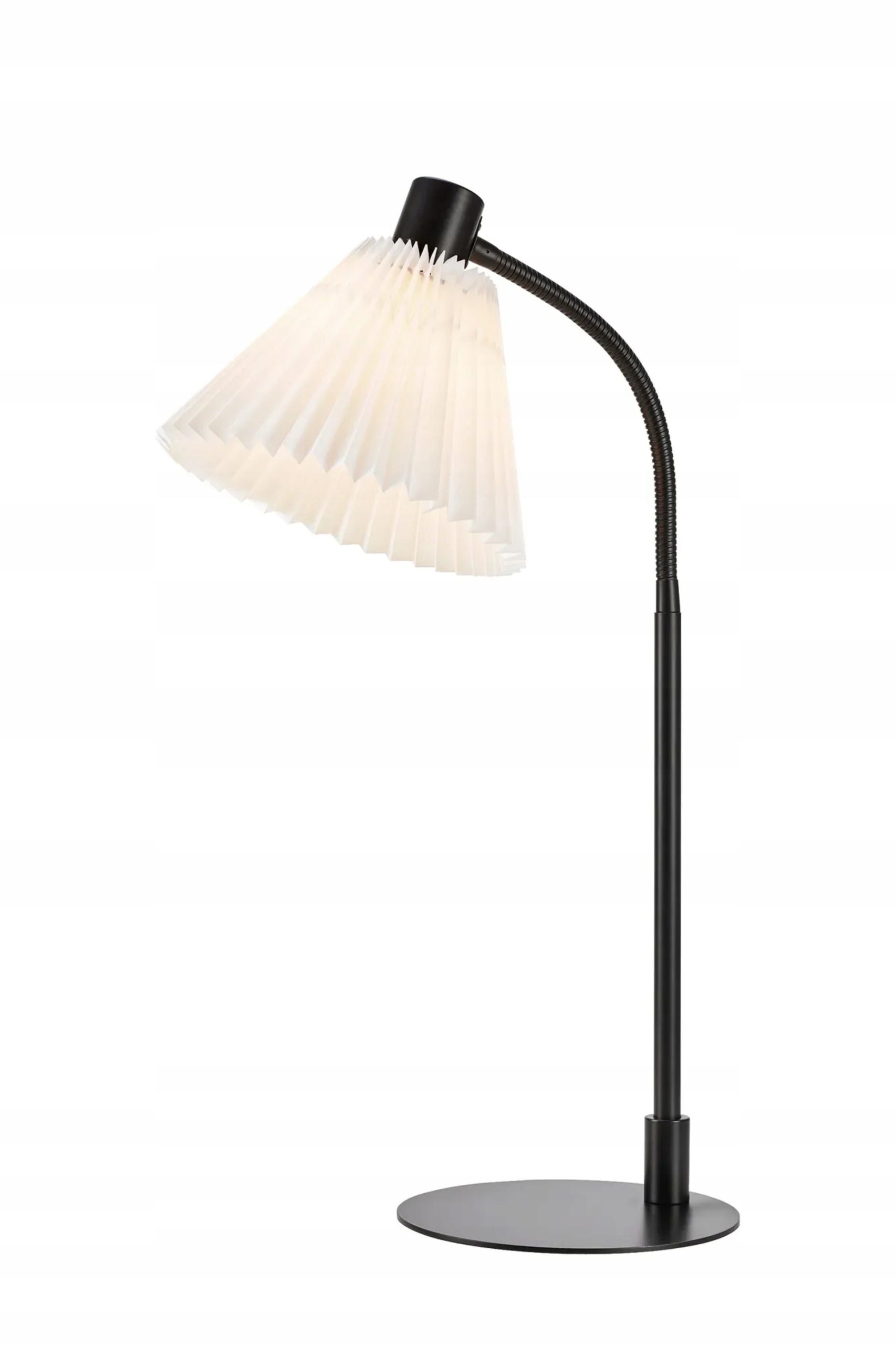 Markslöjd stolná lampa Mira biela/čierna
