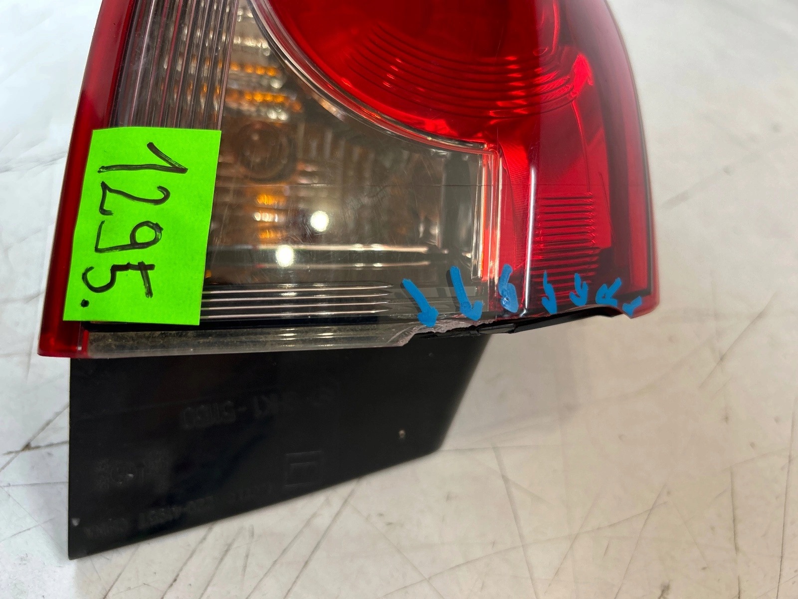 damaged light rear part rear left Mazda 6 III GJ sedan