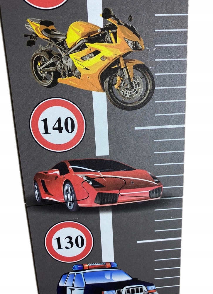 Miarka wzrostu z imieniem miara imię POJAZDY AUTA Bohater brak