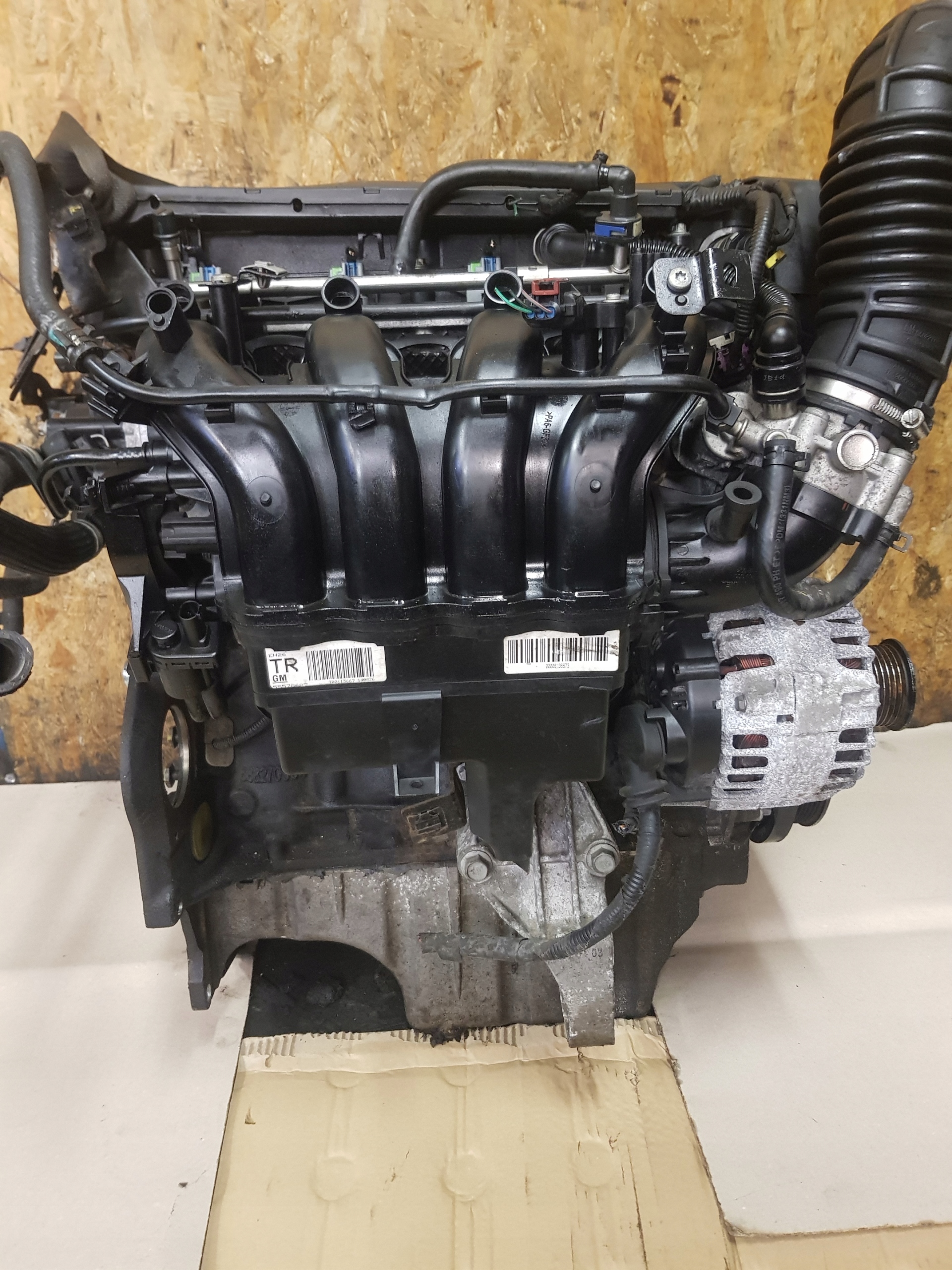 CHEVROLET CRUZE 1.6 16V 2010 F16D4 engine complete KPL 181 TYS KM