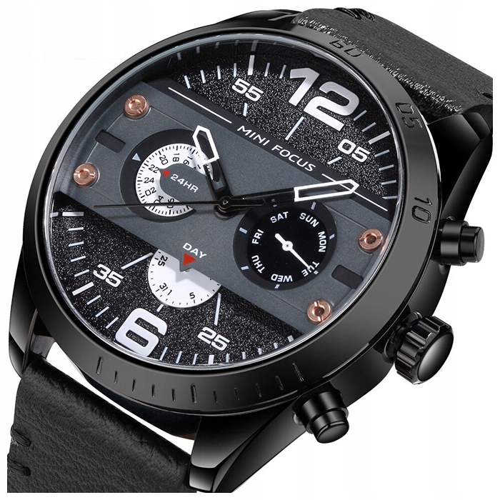 Pánské hodinky Mini Focus 0068 analog datový chronograf