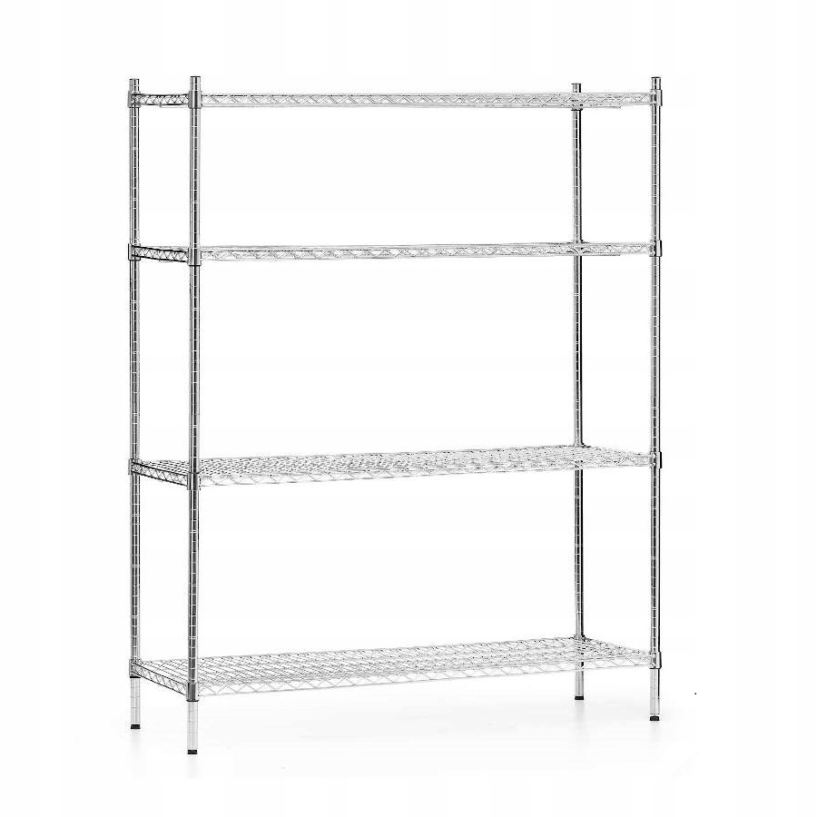 Skladový Regál Z Chromované Oceli Skládací 122X45,5 Forgast FG15133