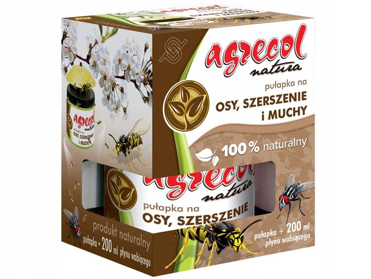 

Pułapka na osy, szerszenie i muchy płyn wabiący