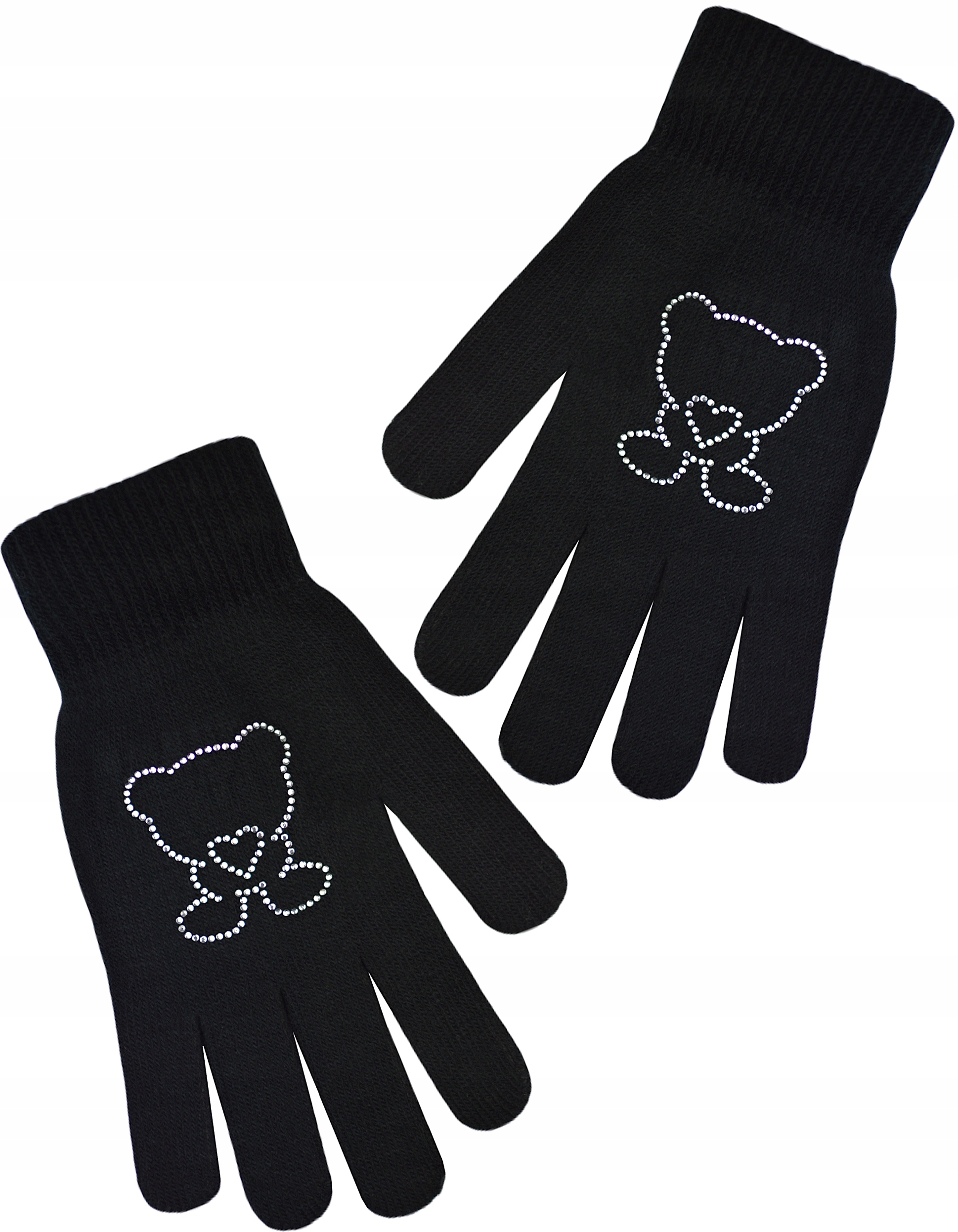 RĘKAWICZKI RĘKAWICE PIĘCIOPALCZASTE DLA DZIEWCZYNKI NOVITI DZIEWCZYNKA 16