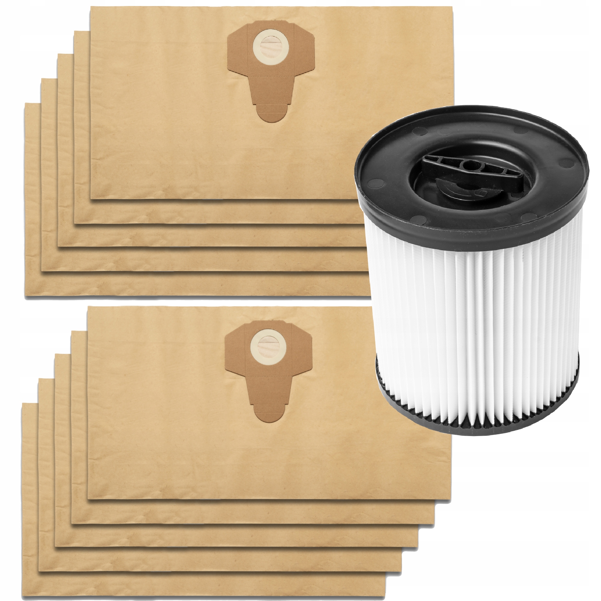 10x Worki Filtr Do Odkurzacza Parkside Pwd Pnts