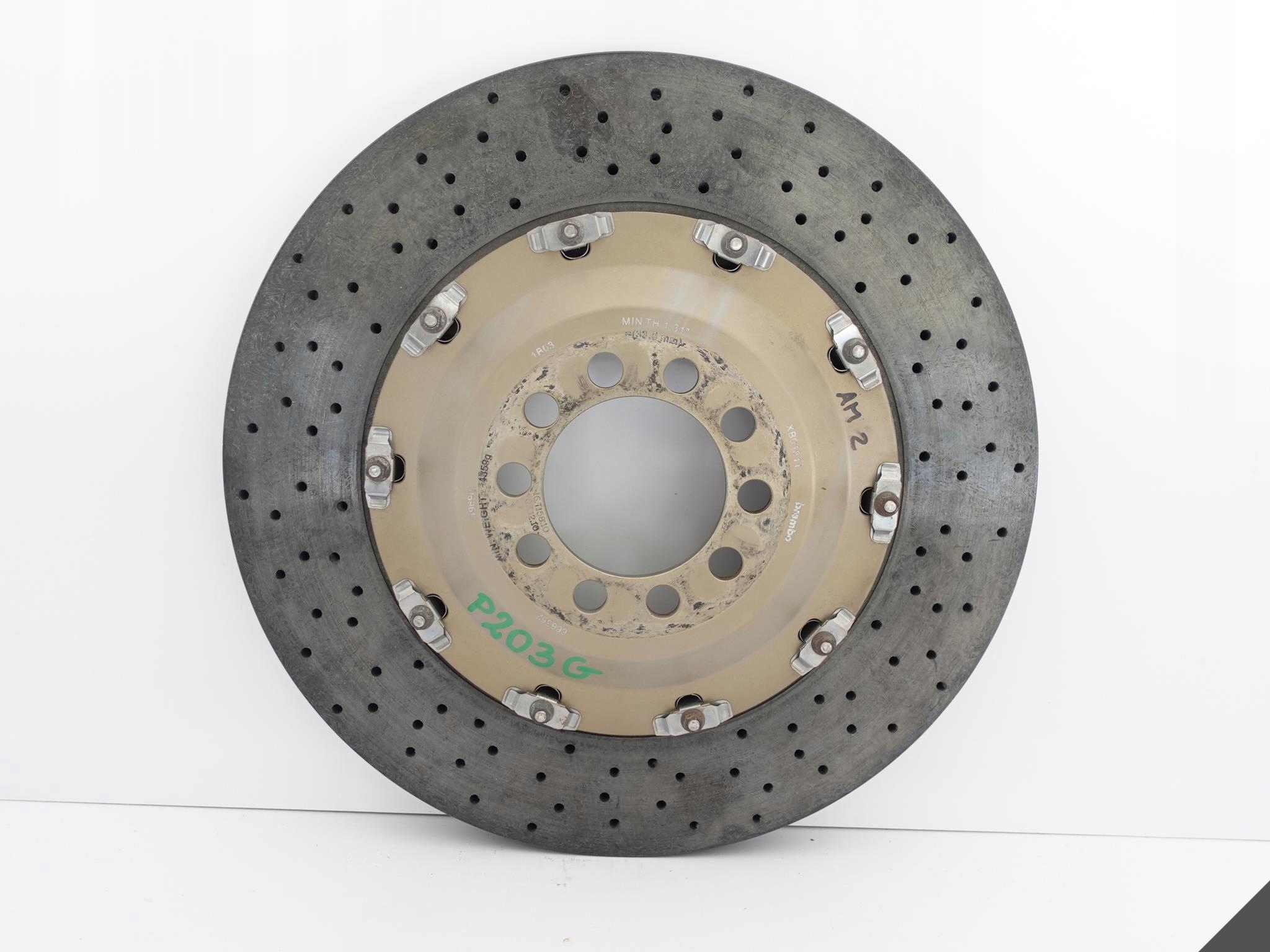 FERRARI 458 CHALLENGE DISQUE CERAMICZNA CERAMIC