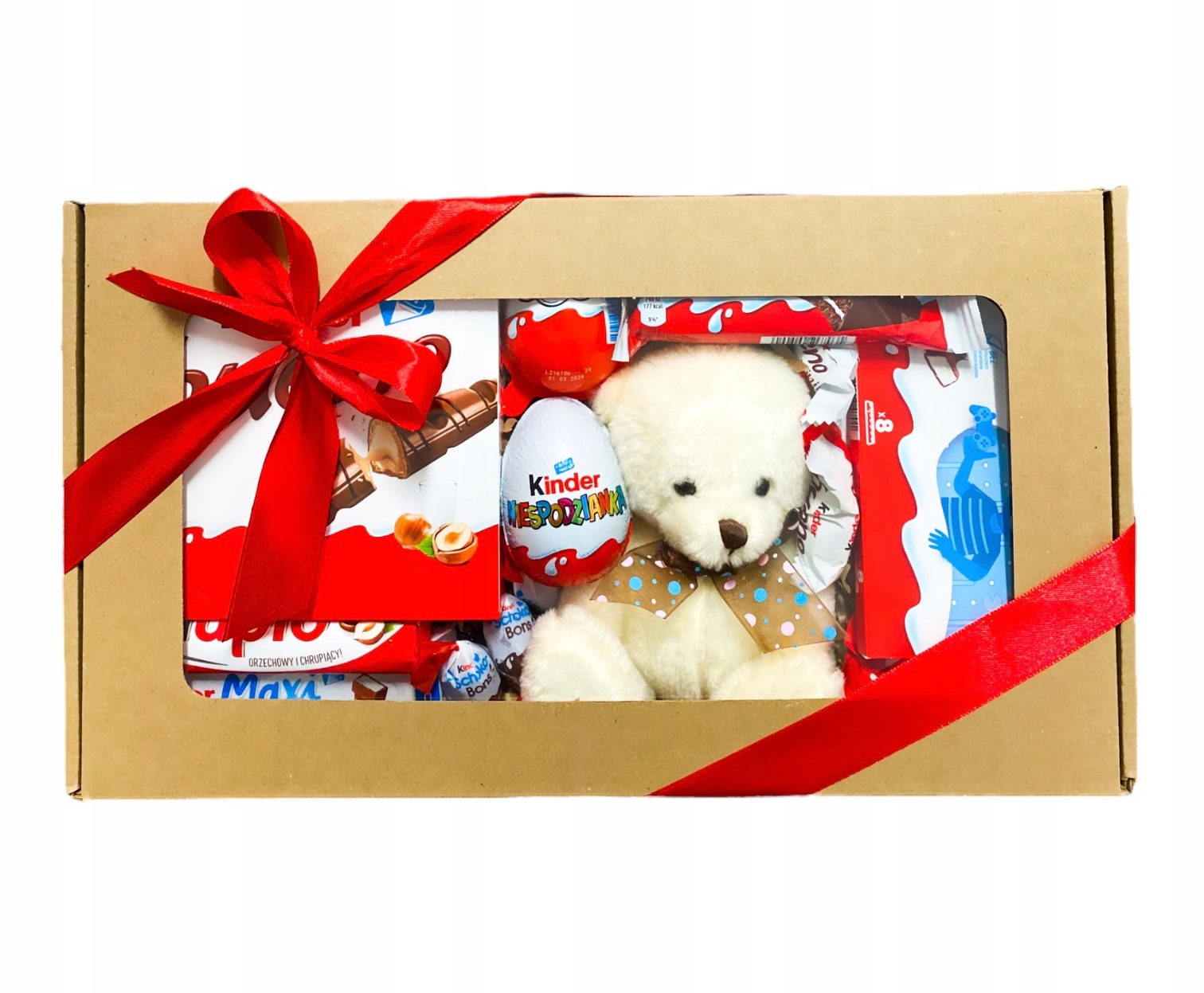 Zestaw prezentowy Kinder na Urodziny Walentynki Dla Dziecka