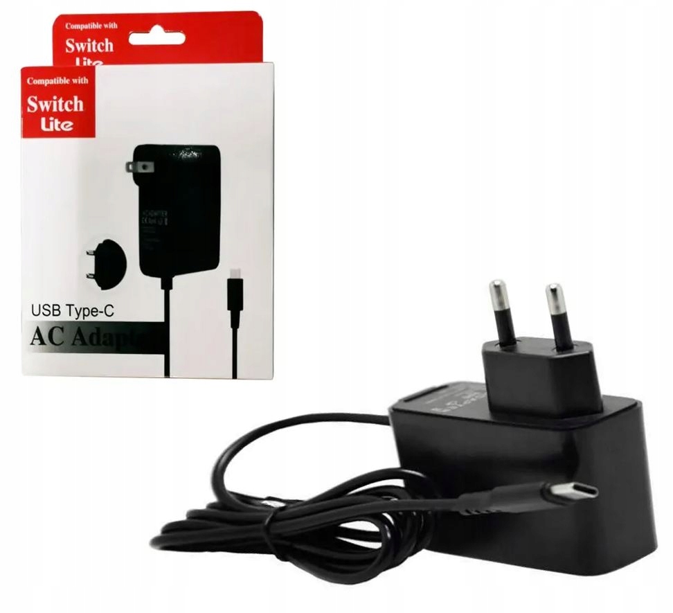 Napájecí Síťová Nabíječka Pro Konzoli Switch Lite Usb C 2.4A