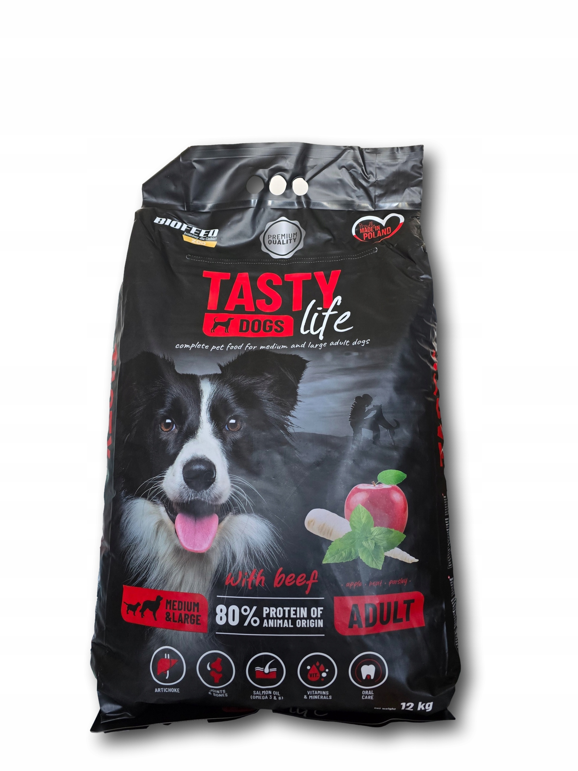 Levně BioFEED Krmivo pro psy s hovězím masem 12 kg Tasty Dogs Life hovězí maso pro psy