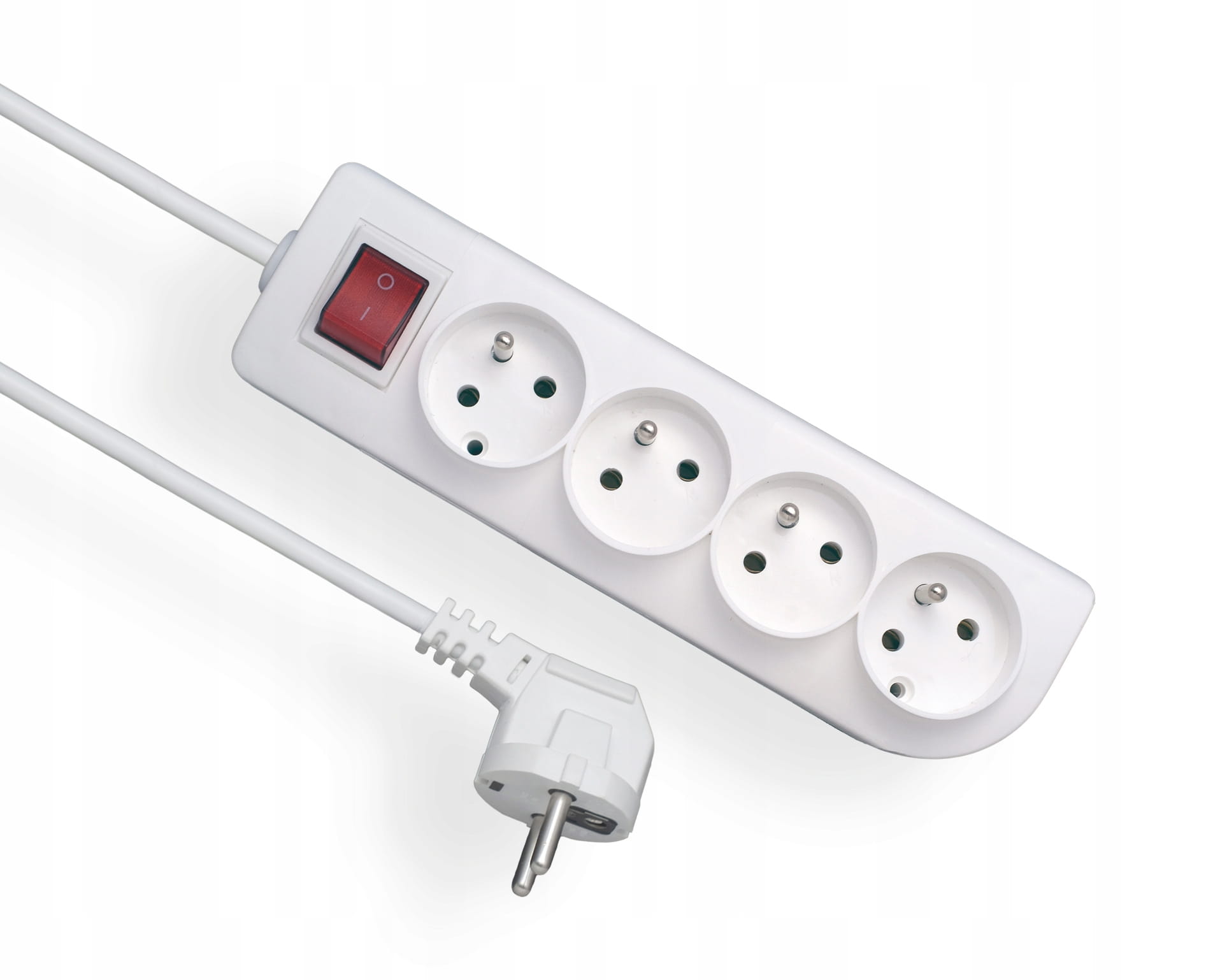 

Przedłużacz Czterokrotny Z Uziemieniem Wyłącznik 6