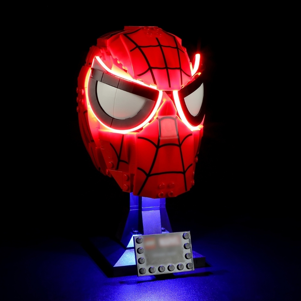 Oświetlenie Led do Lego Heroes Maska Spider-Mana 76285