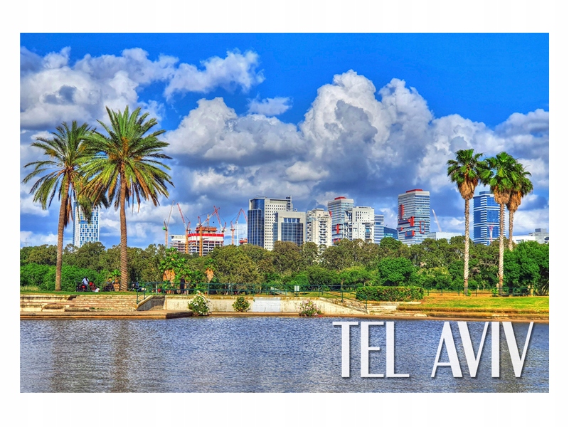 

Izrael Tel Awiw Yarkon Park Magnes na lodówkę