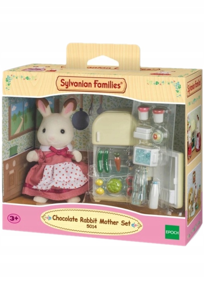 Sylvanian families Komplet mamy Czekoladowych króliczków 5014
