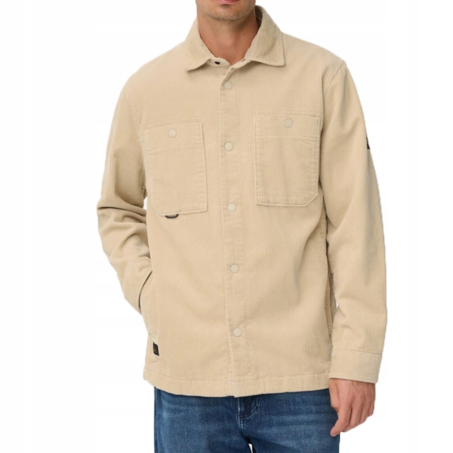 Pánská fleecová košile Camel Active 409387-6S87-11 Krémová