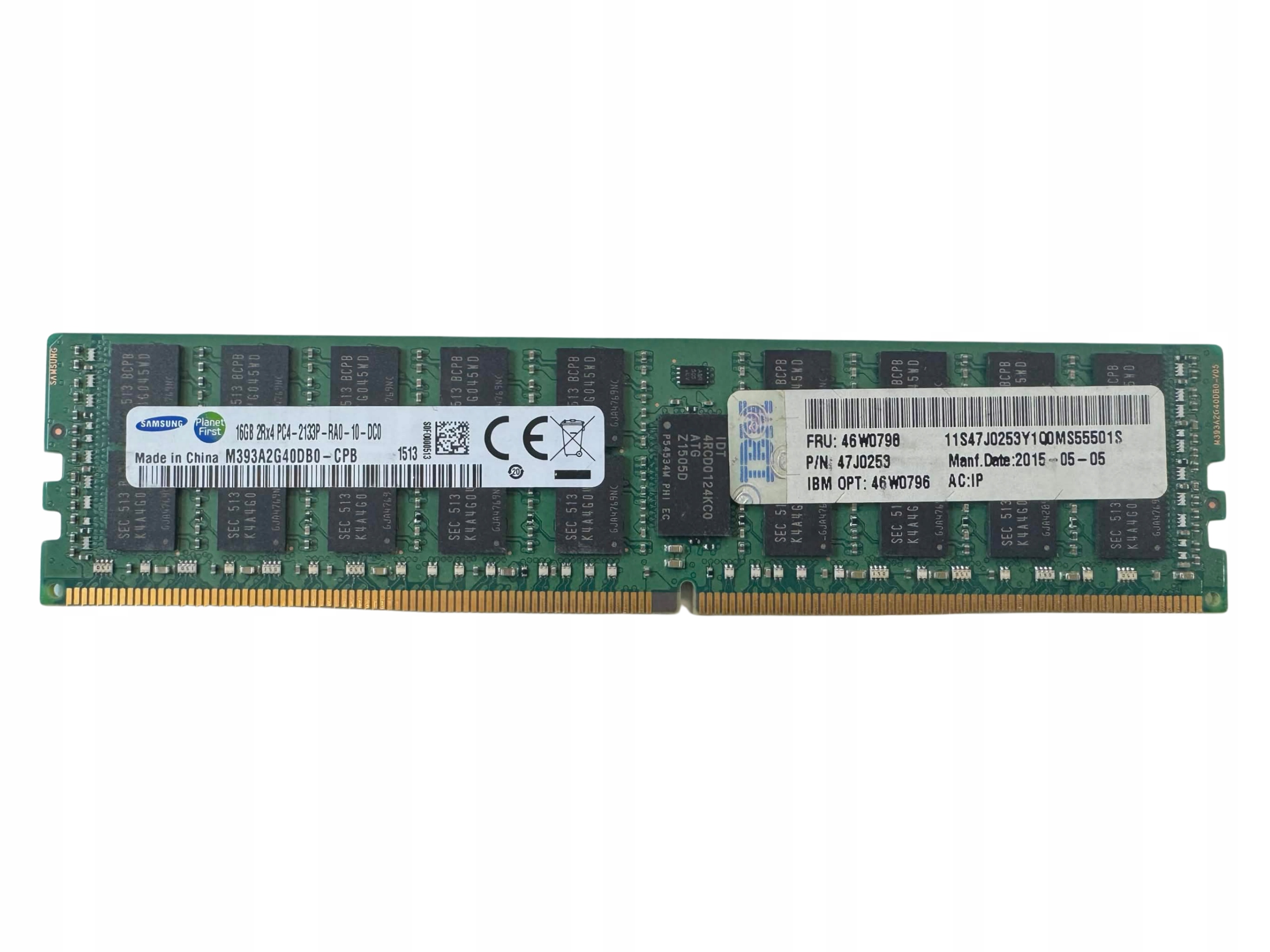 PAMIĘĆ RAM SAMSUNG 16GB 2133MHz ECC RDIMM DDR4
