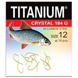 Haczyk Titanium Crystal 184G #12 10szt Robinson