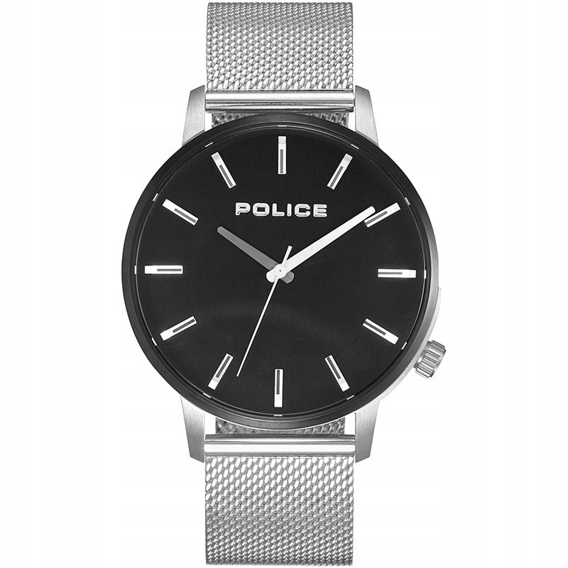 Pánské Hodinky Police PL.15923JSTB-02MM stříbrný náramek