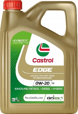 Castrol Motorový Olej Edge C5 0W20 4L Castrol CAS-118 4L