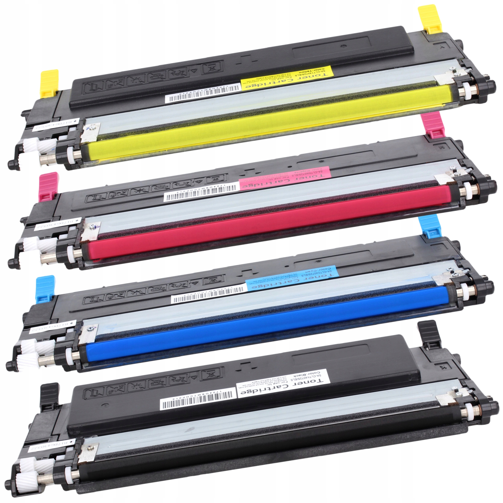 4x Toner CLP320 do Samsung CLT-K4072S CLP325 CLX3180 CLX3185 CLX3185W 4072S