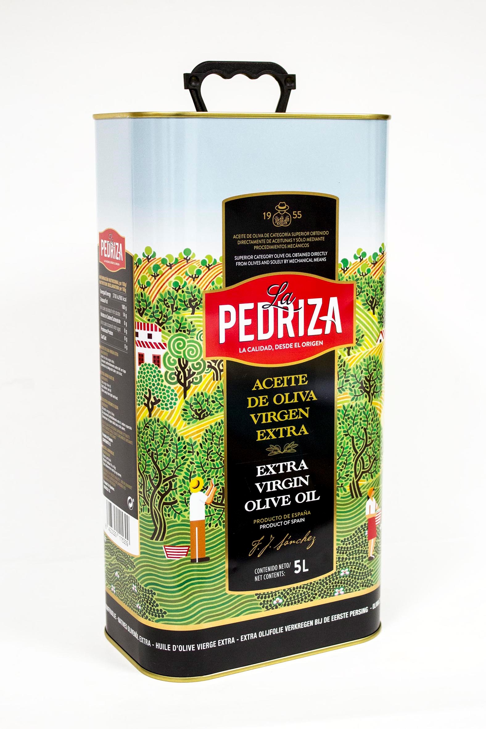 Extra panenský olivový olej La Pedriza 5000 ml