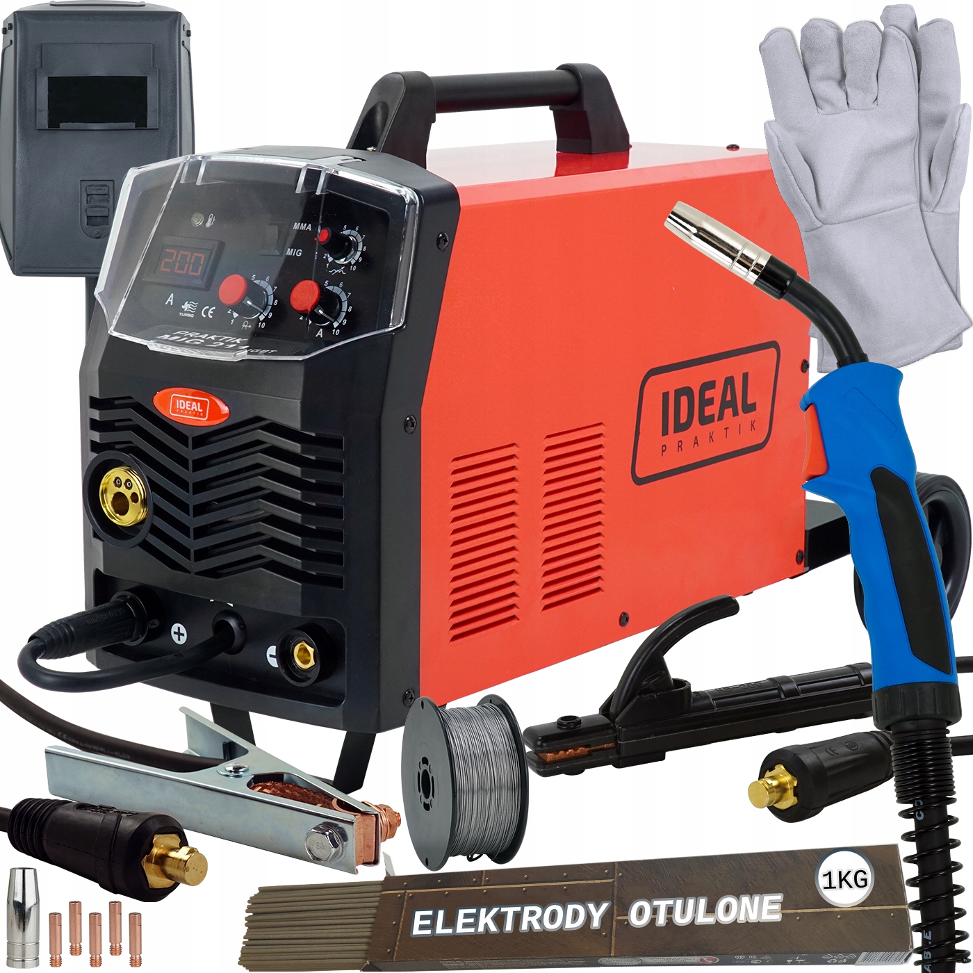 Зварювальний апарат MIG MAG MIGOMAT IDEAL PRAKTIK 200A IGBT