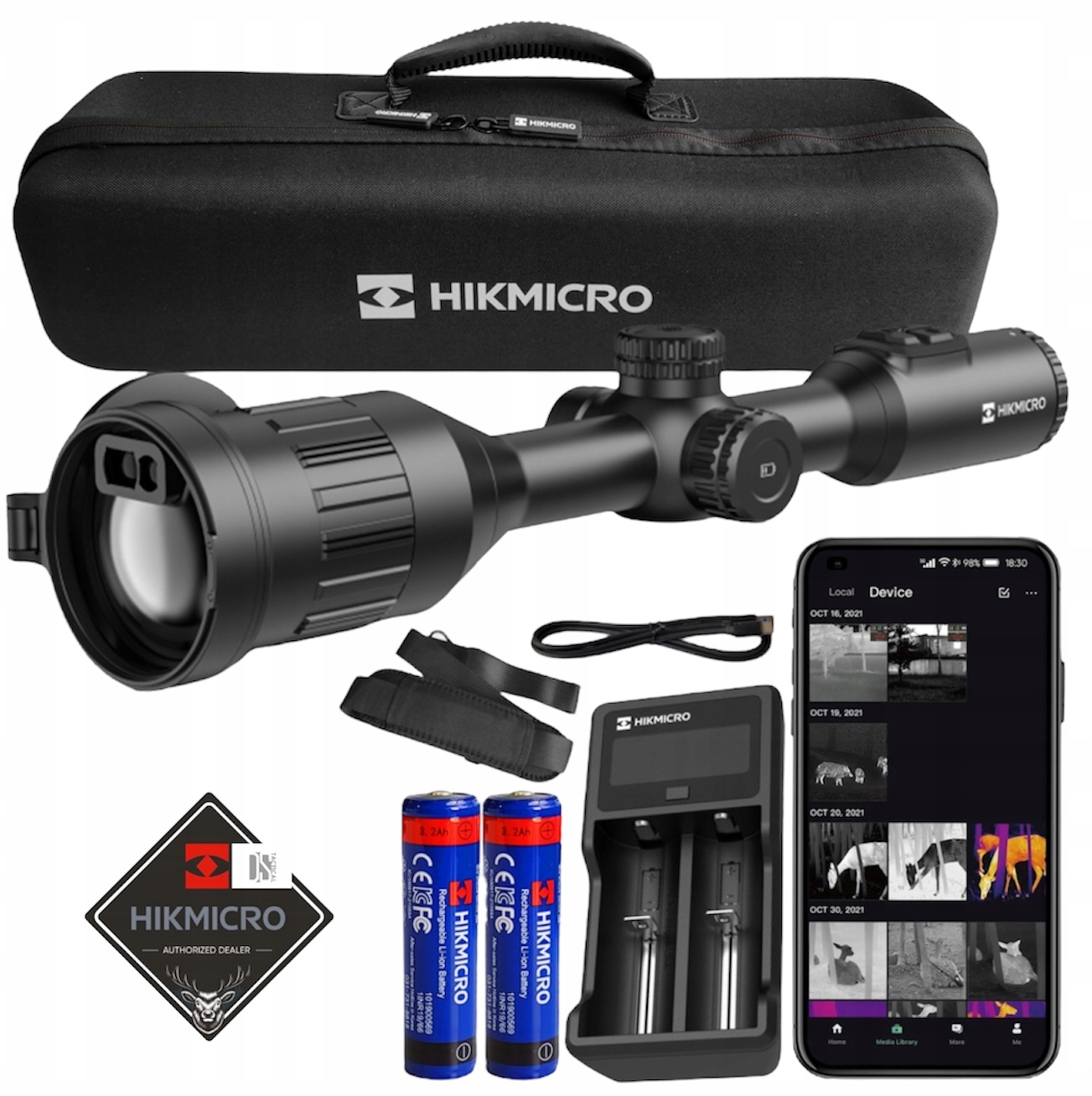 Termovizní zaměřovač Hikmicro by Hikvision Stellar SQ50L 3.0