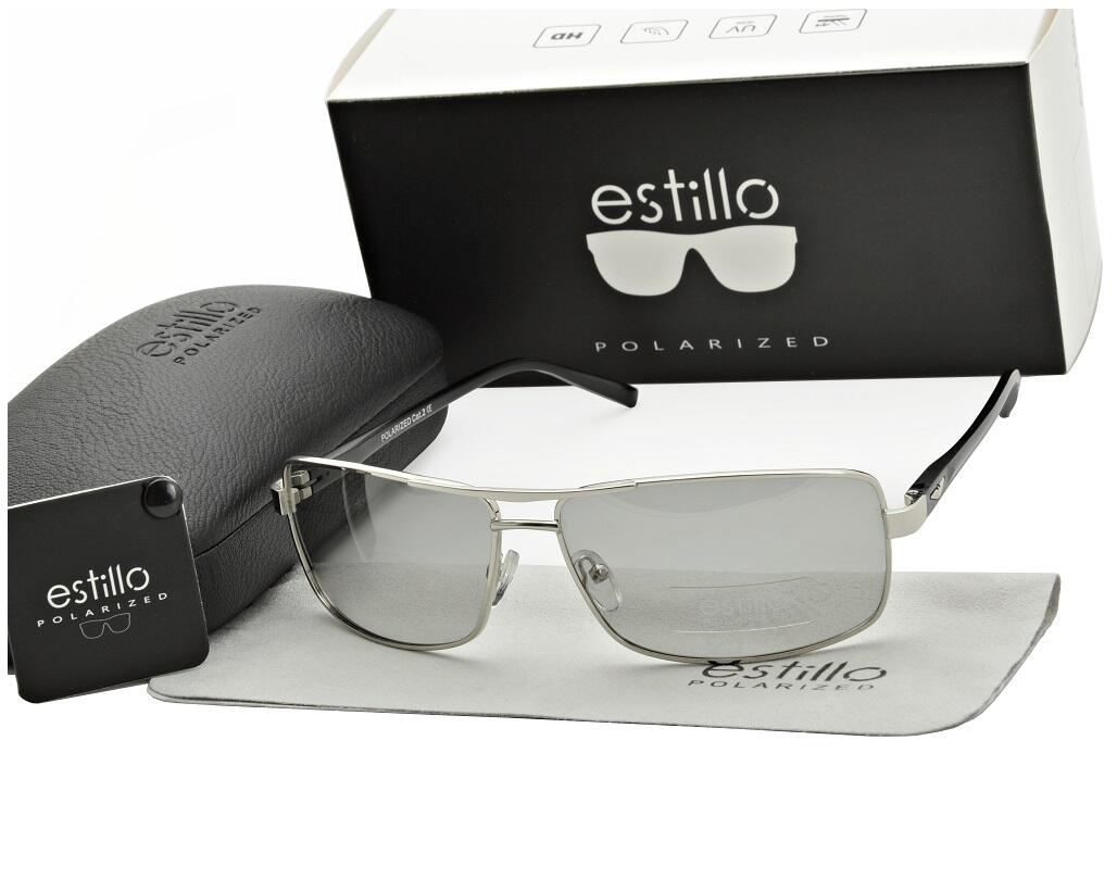 Sluneční brýle Polarizace s Fotochromem značky Estillo Bonus
