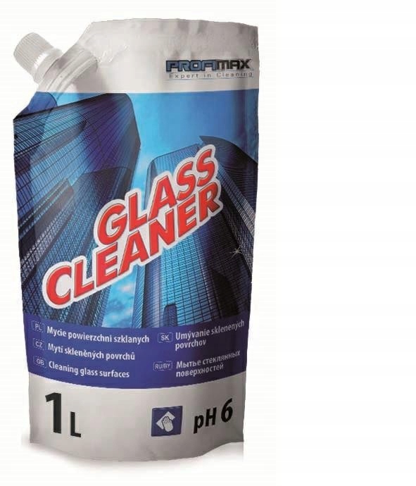 

Glass Cleaner płyn do szyb, luster saszetka 1L