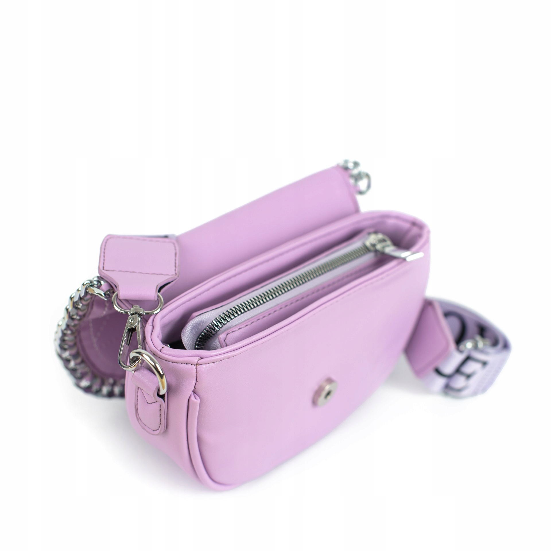 Szaleo modna TOREBKA Chained szeroki pas tr21117-1 Kolor okuć inny