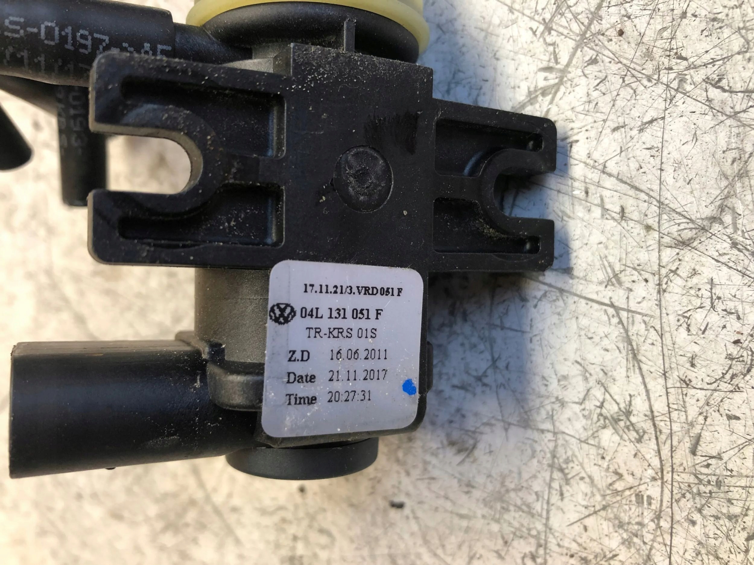 Sensor Unterdruck VW PASSAT B8 04L131051F