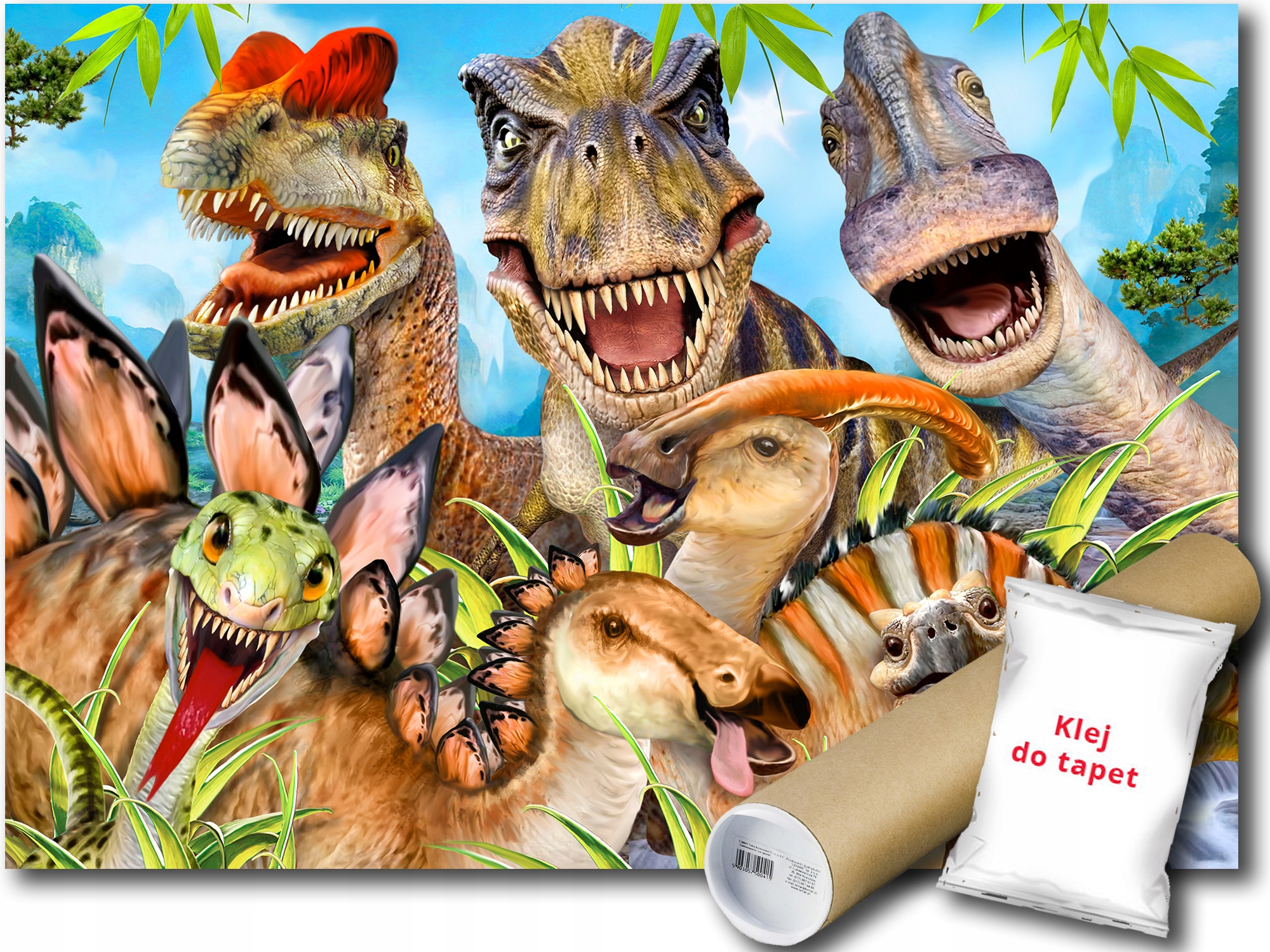 Vinylová Fototapeta Zvířata Dinosauři 368x254