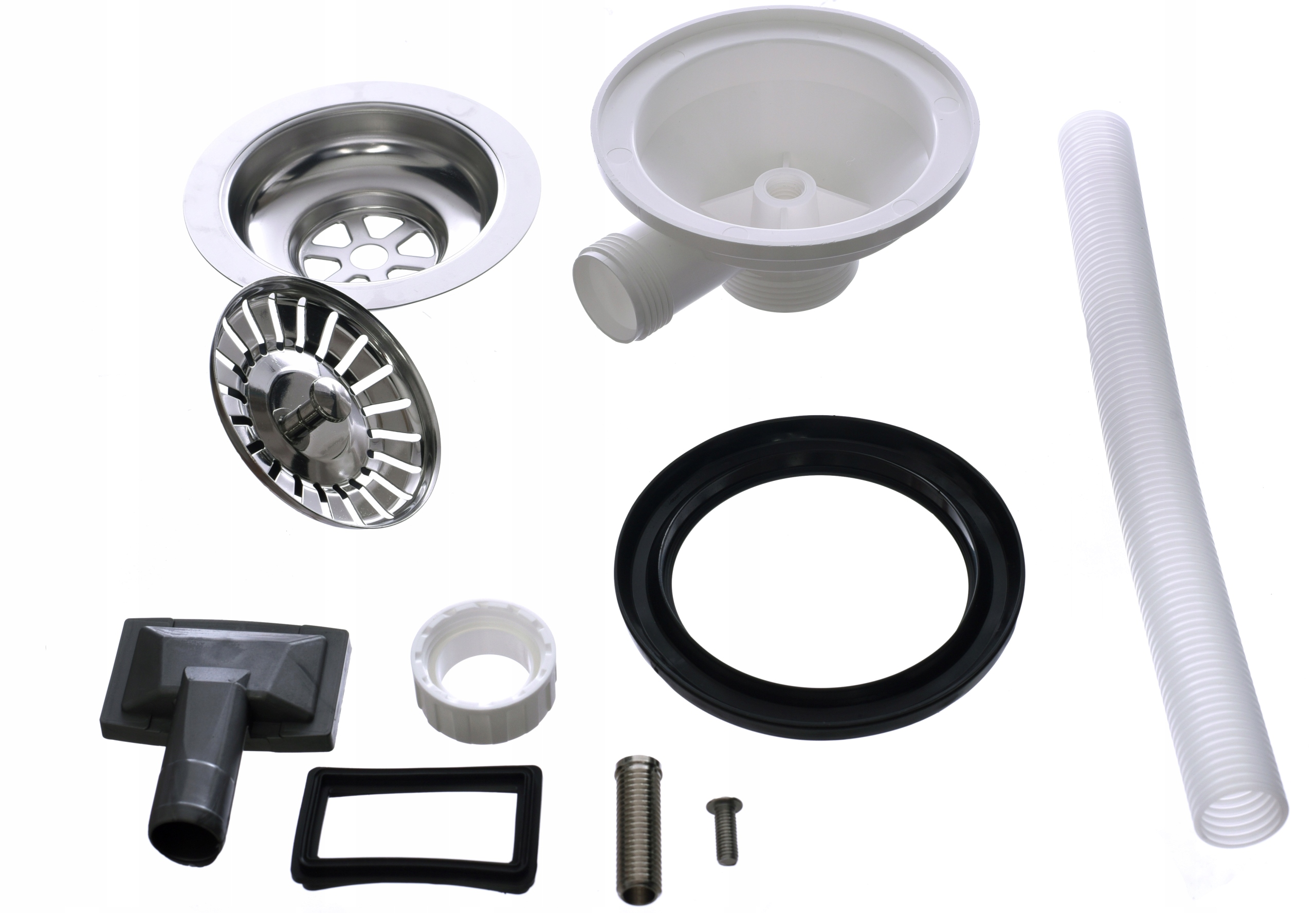 KOREK METALOWY DO ZLEWU ODPŁYW KOSZYK Z PRZELEWEM Rodzaj zlewozmywakowy