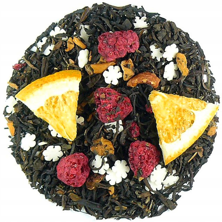 Levně Čaj Černý Yunnan Last Christmas Vánoční maliny Pomeranč 1 kg