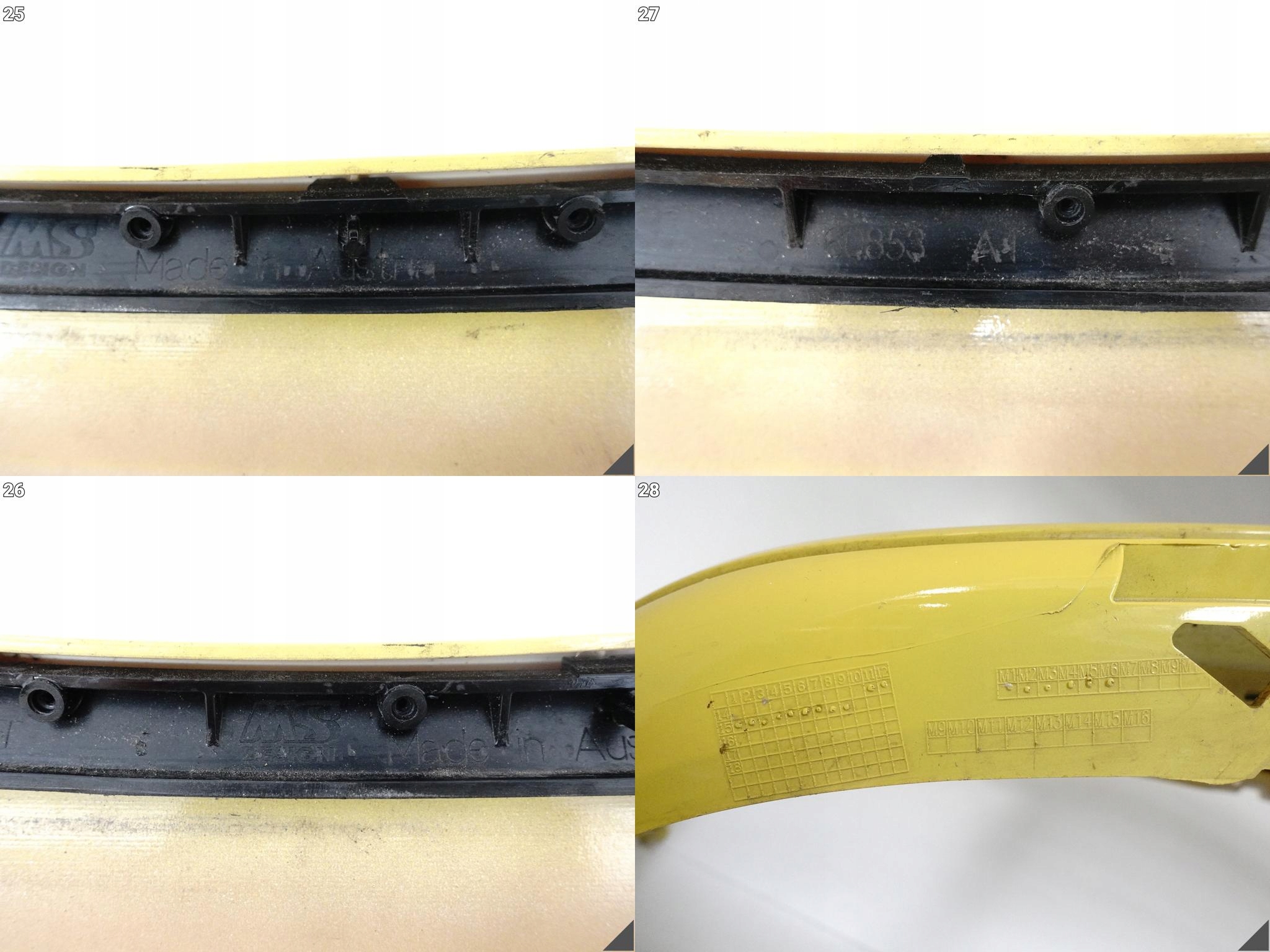 PORSCHE 981 BOXSTER CAYMAN SPYDER GT4 2016 bumper BUMPER front (washers)