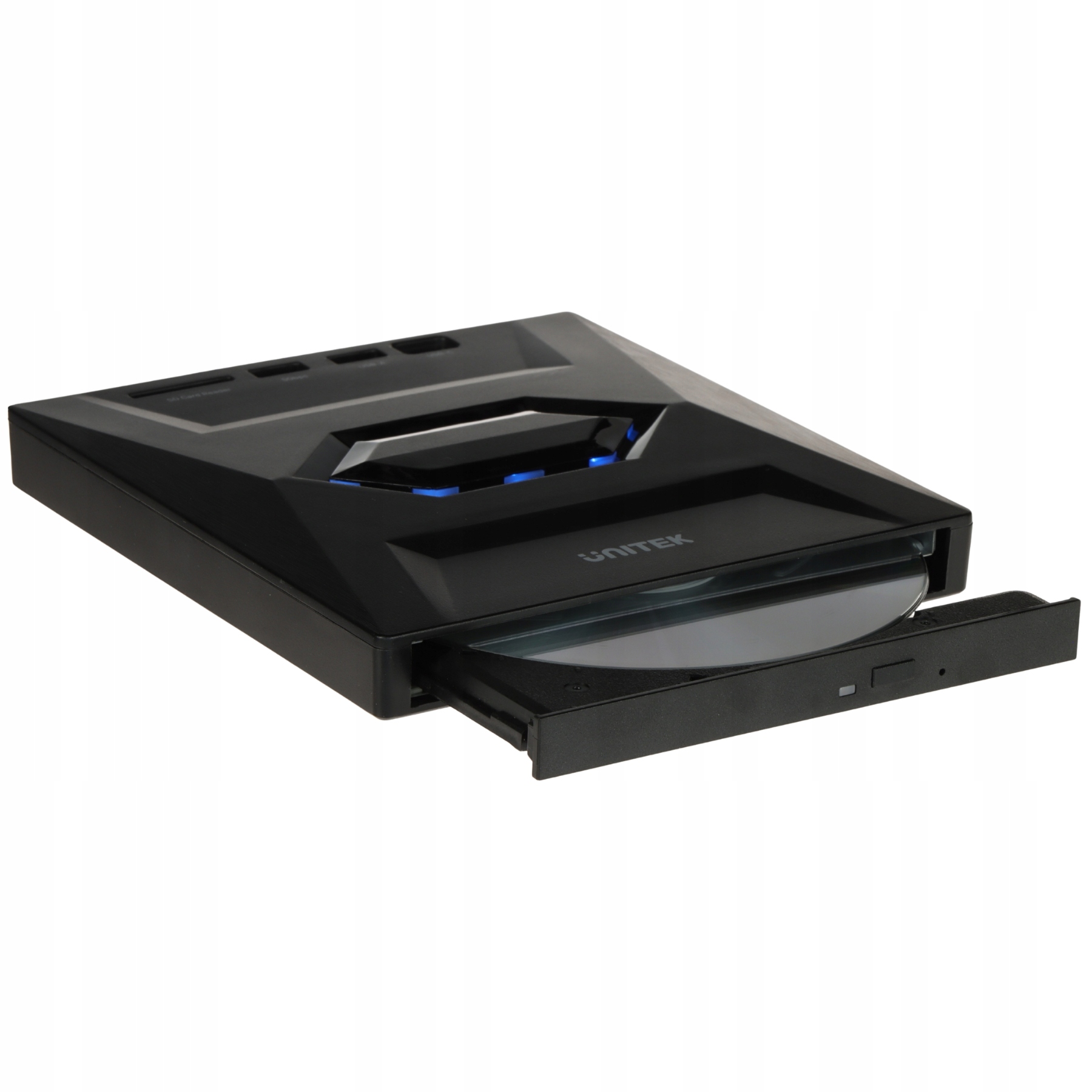 Externí Nahrávač CD/DVD Usb Sd Unitek T1037A01