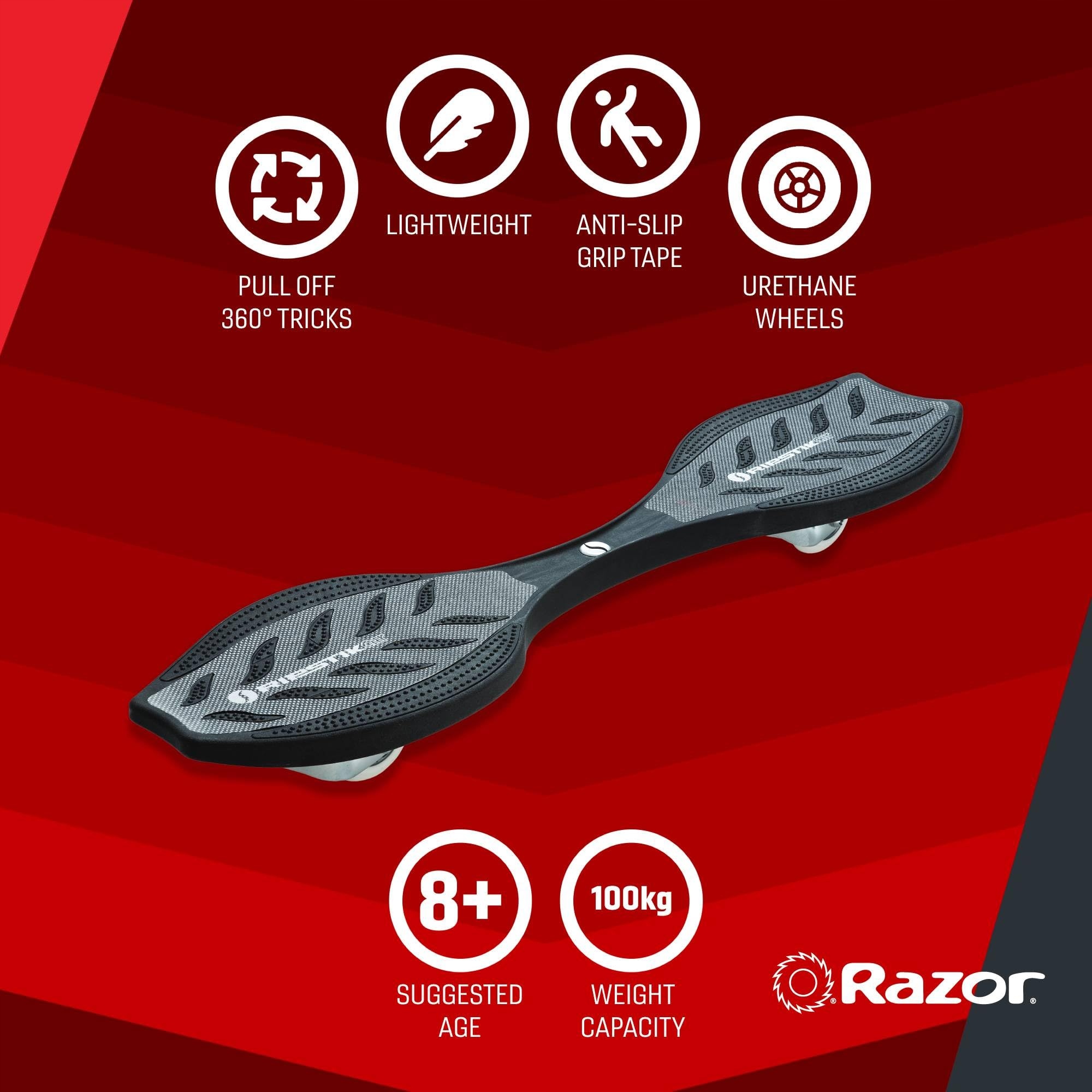 Razor Ripstik Ripster Air Pro Waveboard - Компактна Легка Кастерна Дошка
