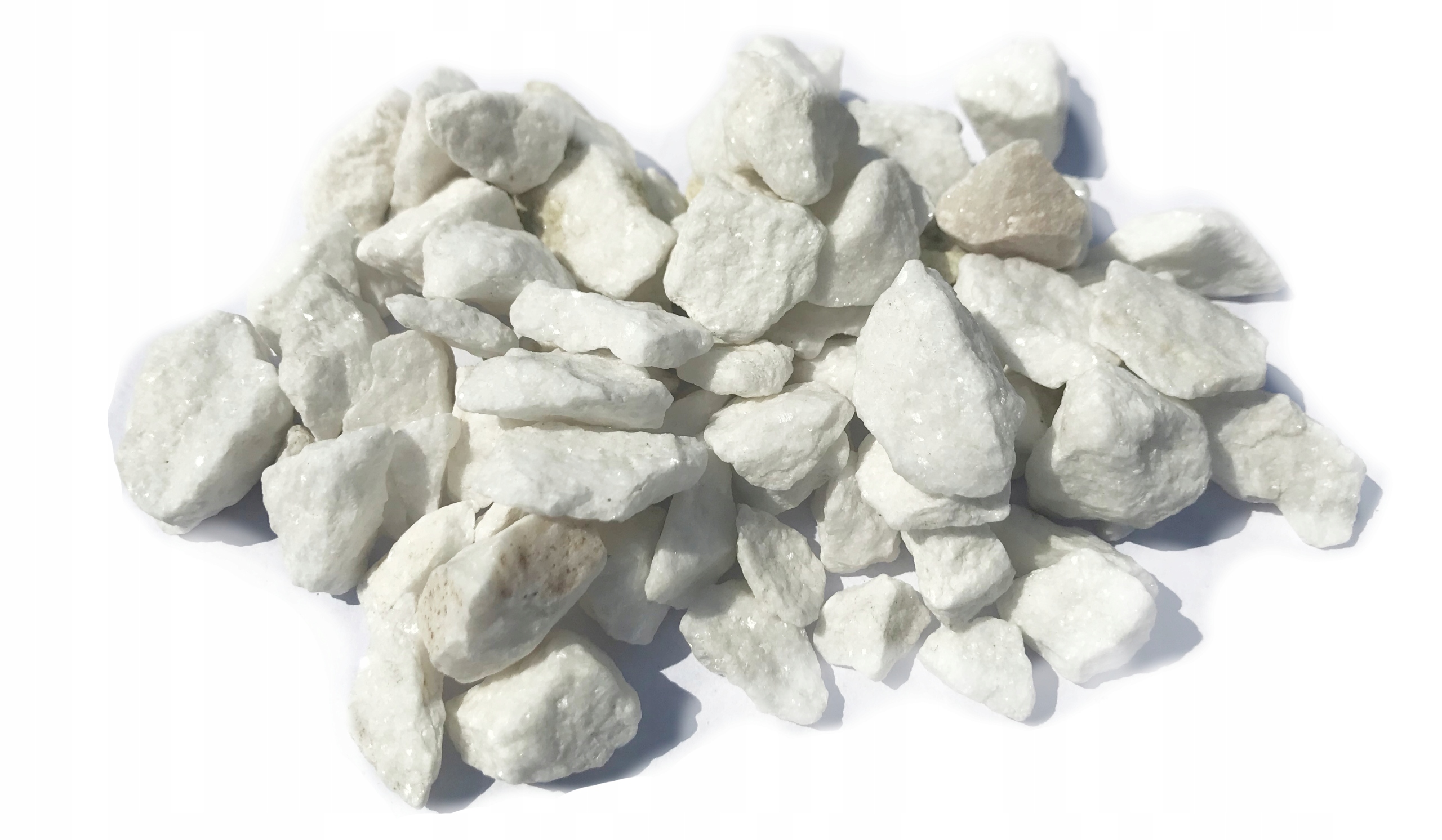 

Kamień Thasos White Grys 16-32 20 Kg Biały Dekorac