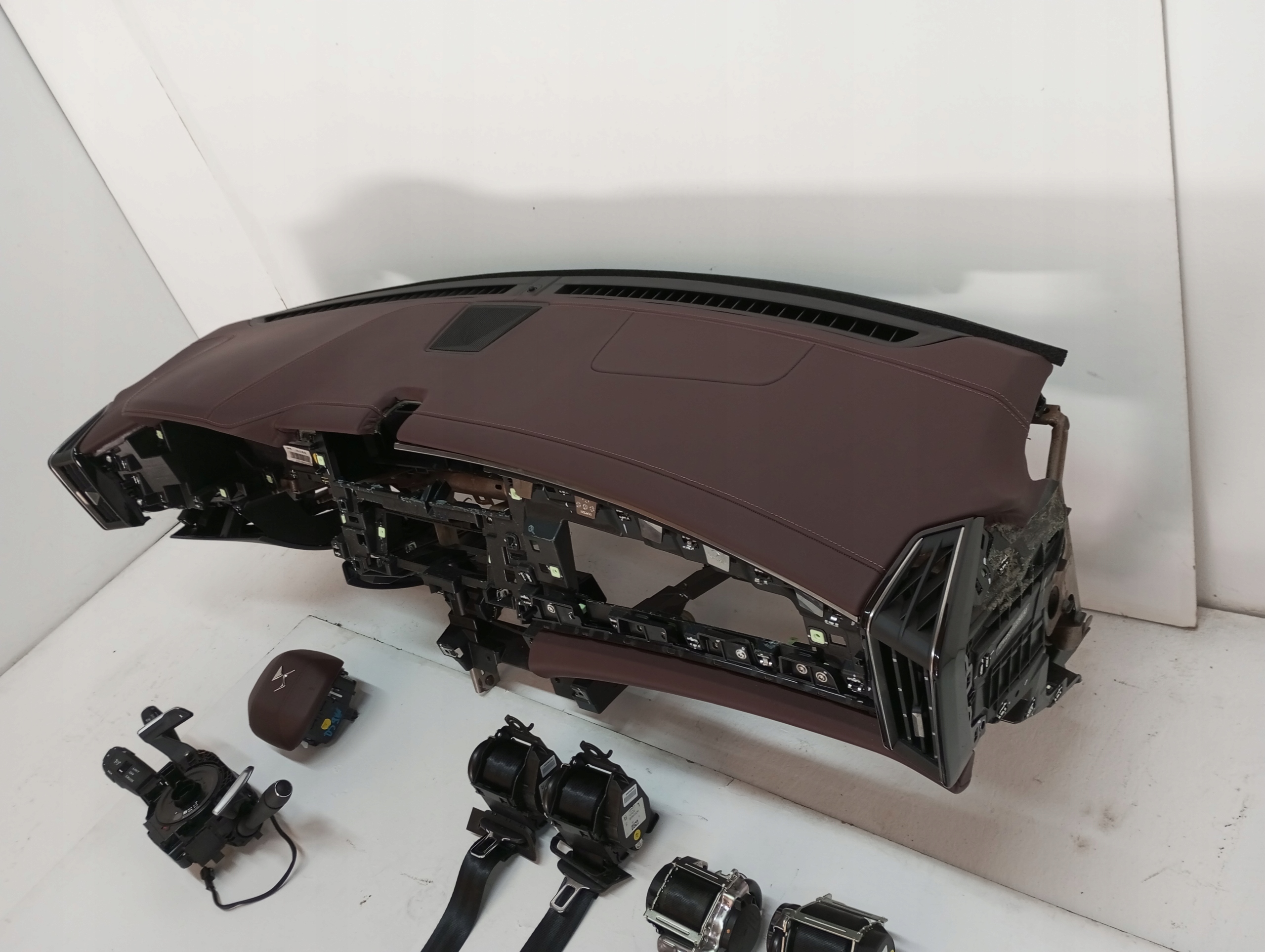 dashboard CITROEN DS9 DS 9 claret leather